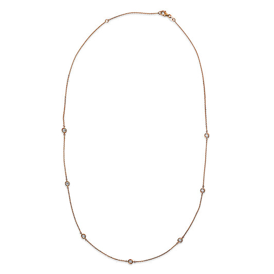 Collier 18 kt RG