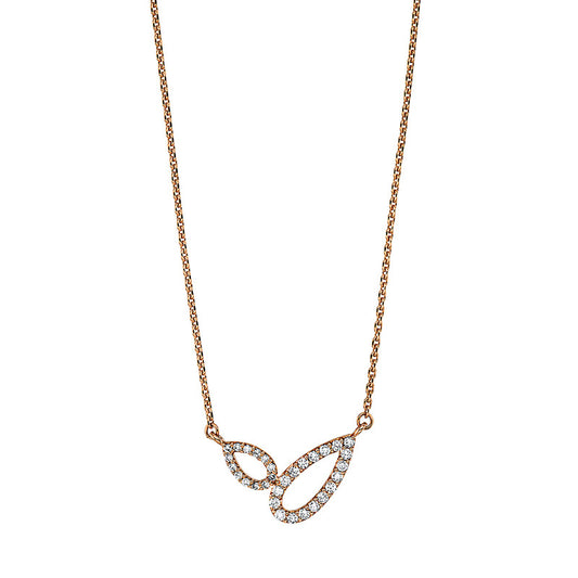 Collier 18 kt RG