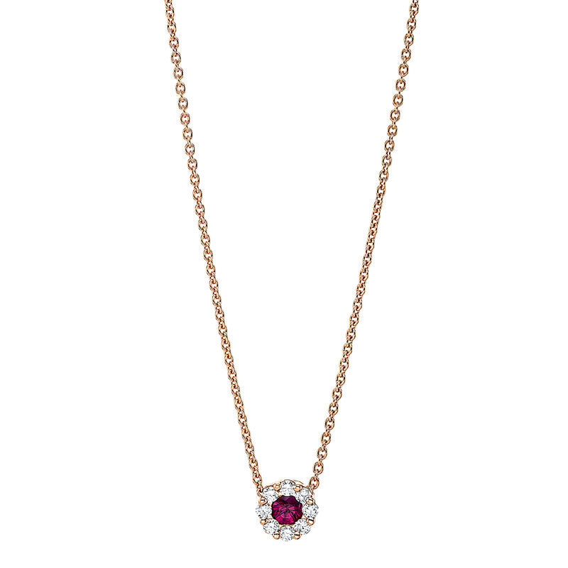 Collier 18 kt RG