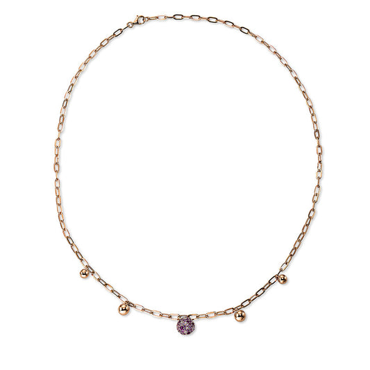 Collier 18 kt RG