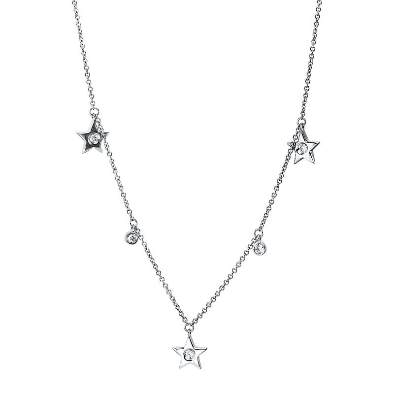 Necklace 18 kt WG star