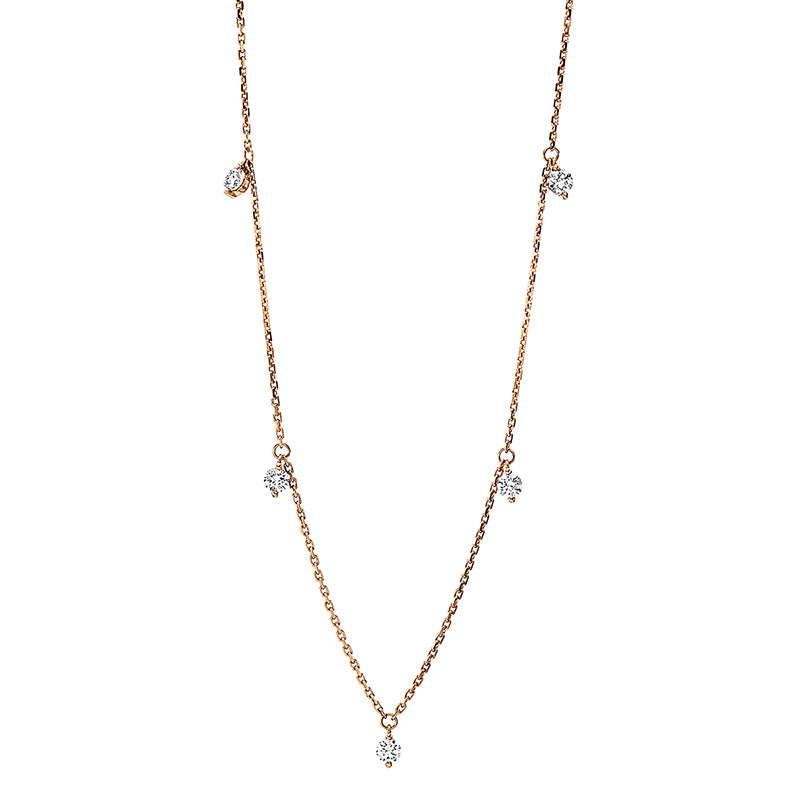 Collier 18 kt RG