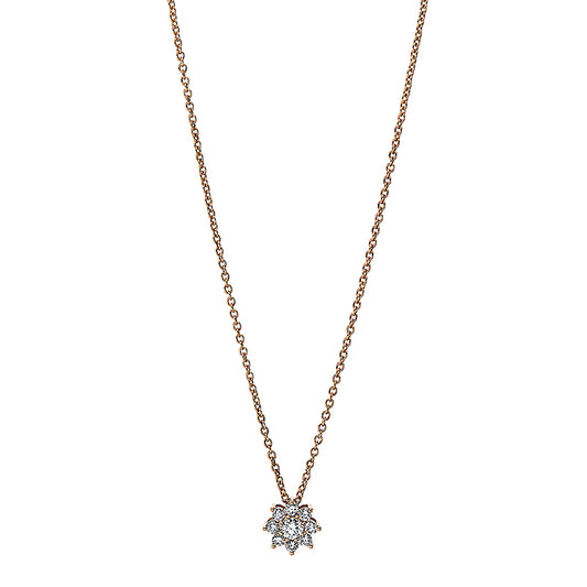 Collier 18 kt RG