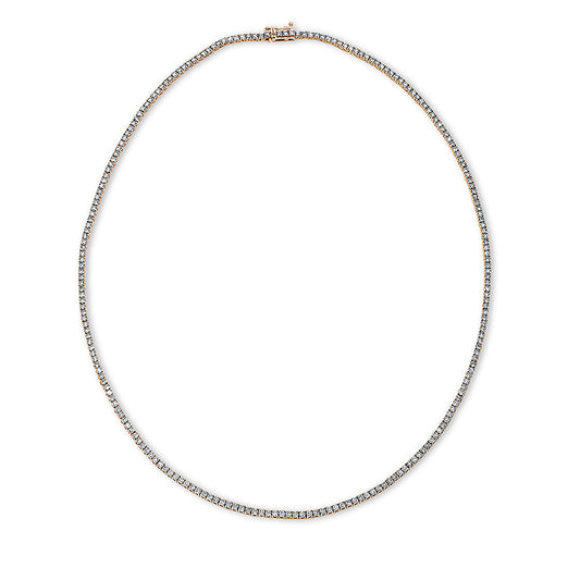 Collier 4er-Krappe 18 kt RG