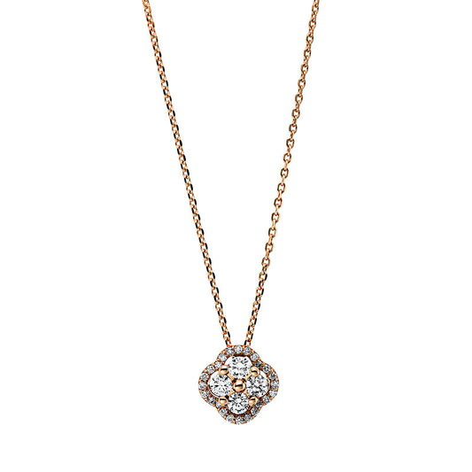 Collier 18 kt RG