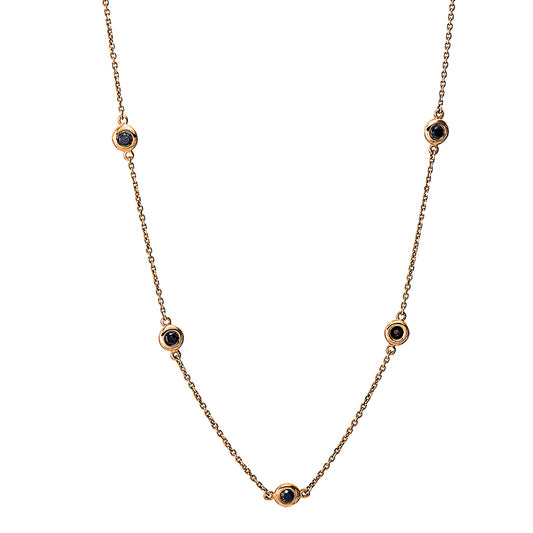 Collier 18 kt RG