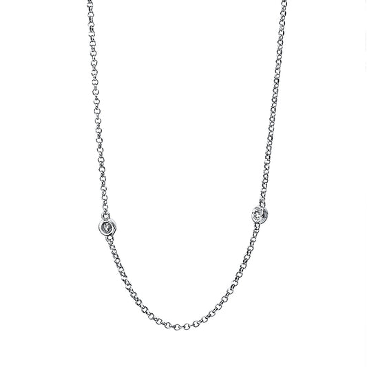 Collier 18 kt WG