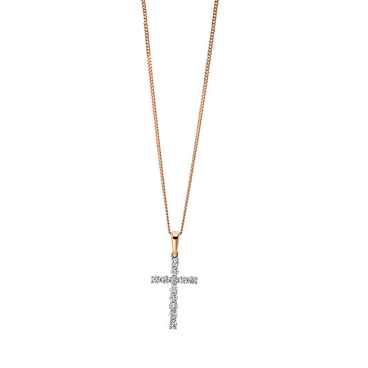 Collier 18 kt RG