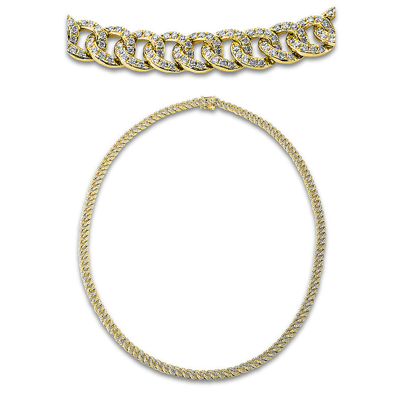 Collier 18 kt GG