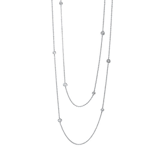 Collier 18 kt WG