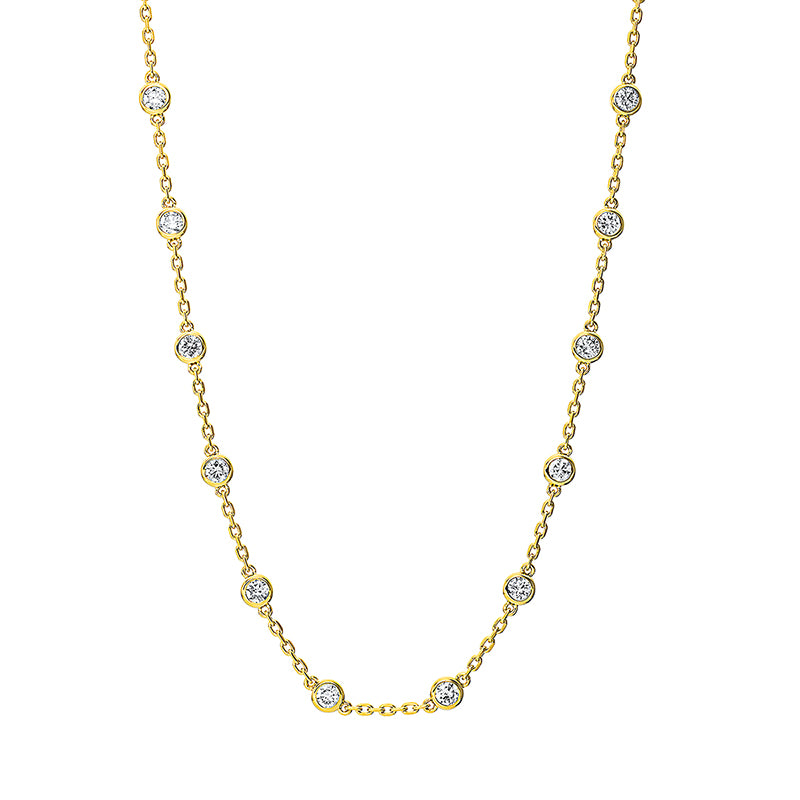 Necklace frame 18 kt gold