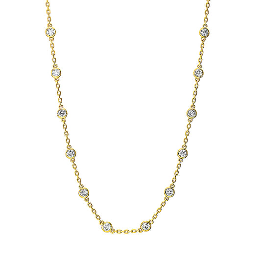 Collier Zarge 18 kt GG