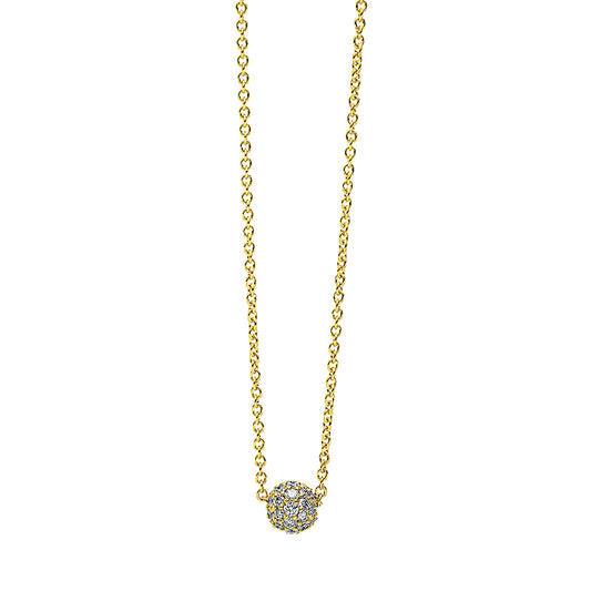 Necklace 18 kt GG ball