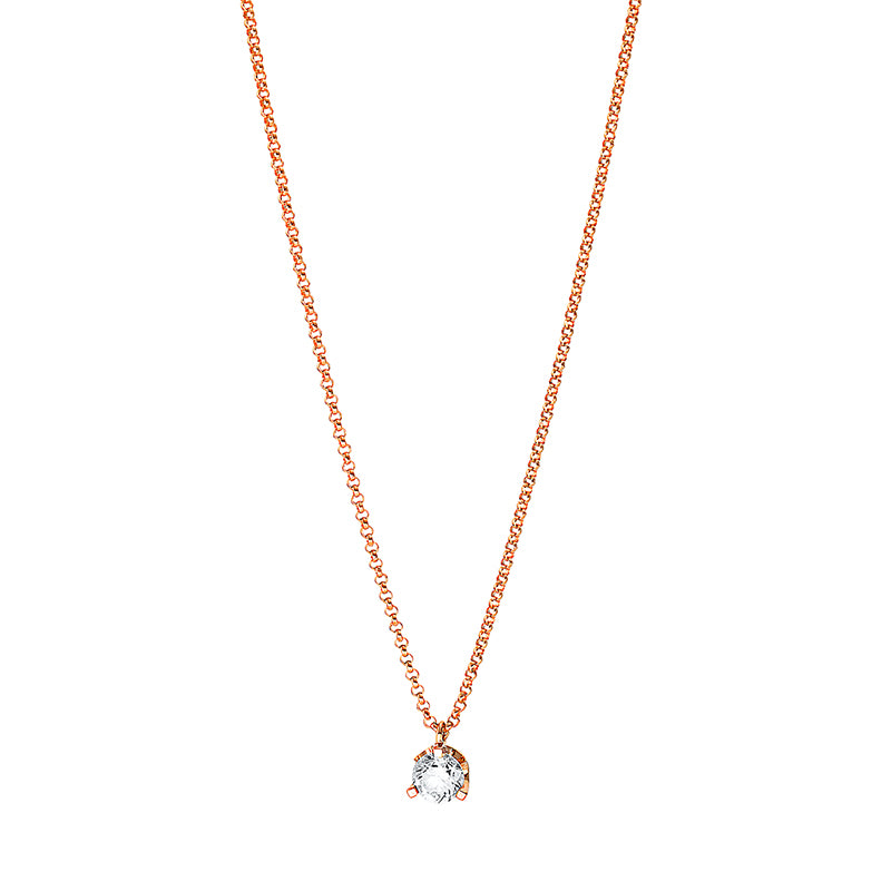 Collier 18 kt RG