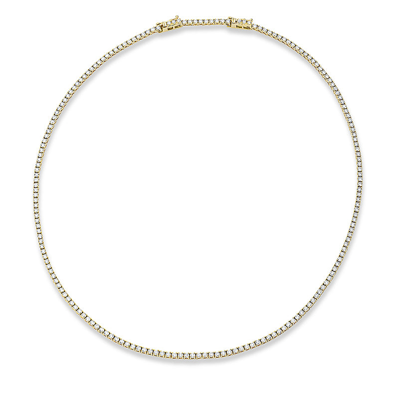 Collier 18 kt GG, mit ZÖ 42 cm