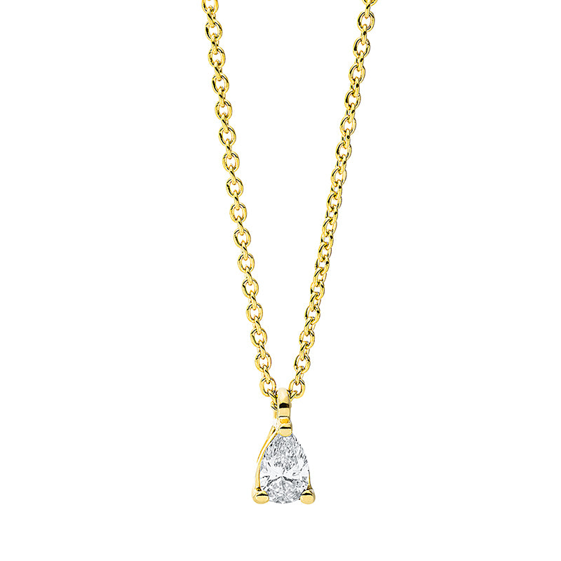 Collier 3er-Krappe 18 kt GG