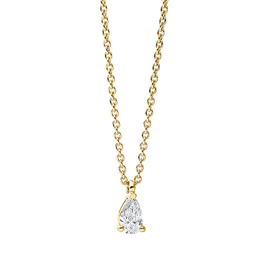 Collier 3er-Krappe 18 kt GG