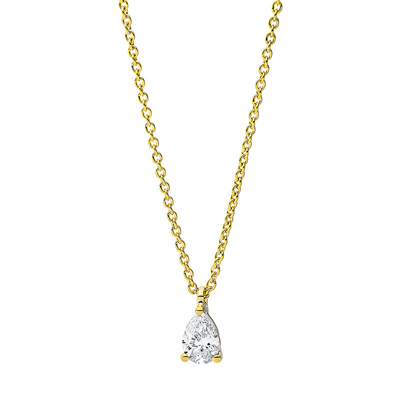 Collier 3er-Krappe 18 kt GG