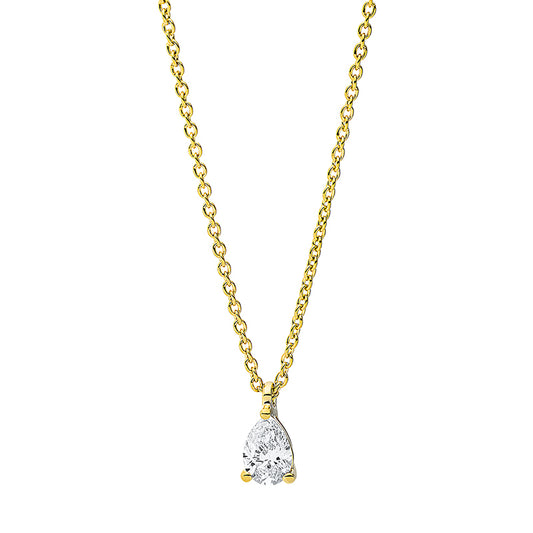 Collier 3er-Krappe 18 kt GG