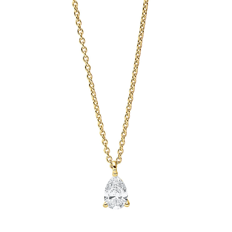 Collier 3er-Krappe 18 kt GG