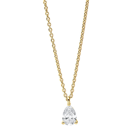 Collier 3er-Krappe 18 kt GG