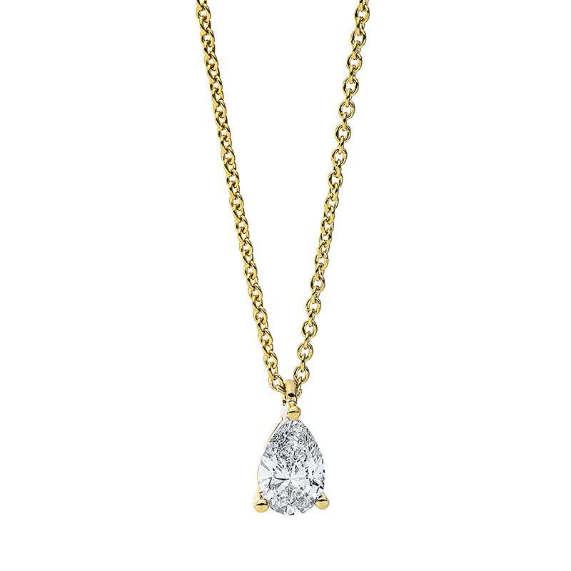 Collier 3er-Krappe 18 kt GG