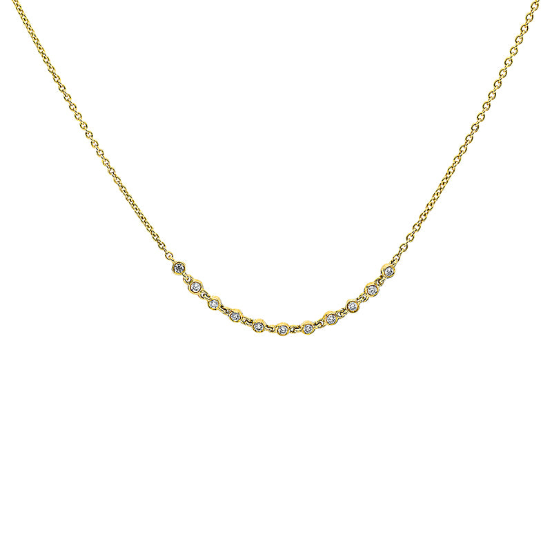 Necklace 18 kt gold, with ZÖ 40 cm