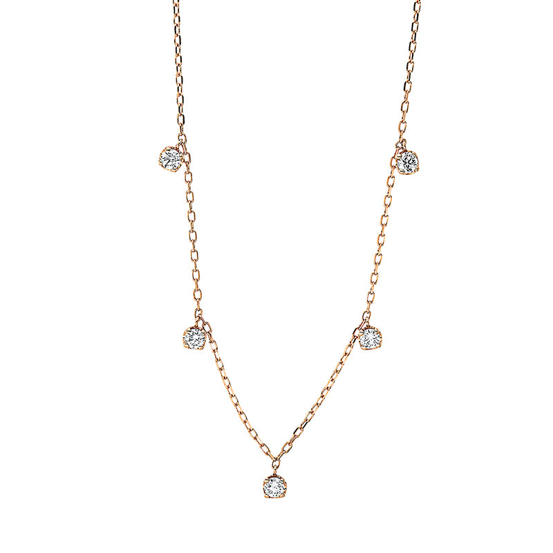 Collier 18 kt RG