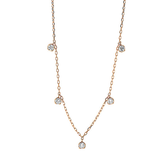 Collier 18 kt RG