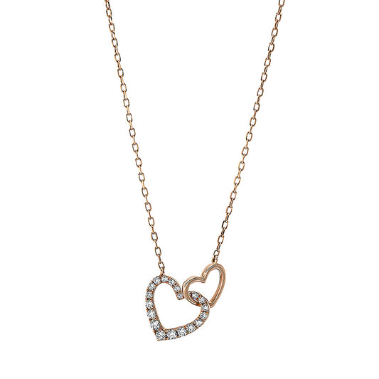 Collier 18 kt RG