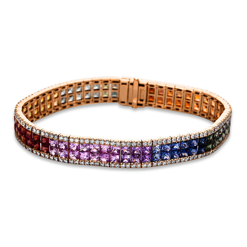 Bracelet 18 kt rose gold