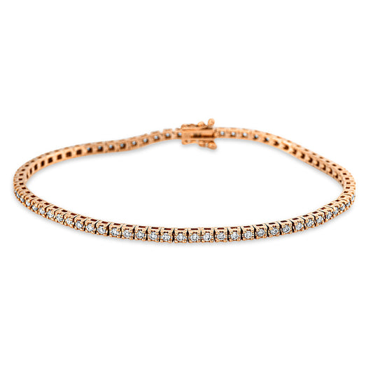 Armband 4er-Krappe 18 kt RG