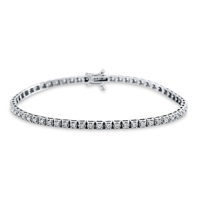 Armband 4er-Krappe 18 kt WG