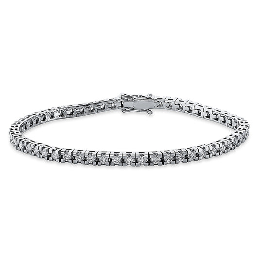 Armband 4er-Krappe 18 kt WG