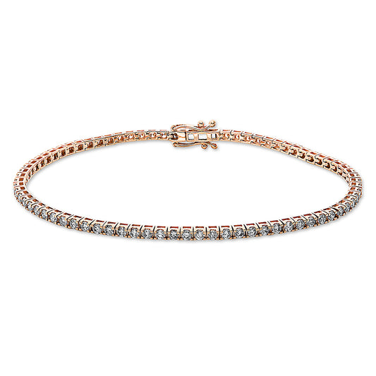 Armband 4er-Krappe 18 kt RG