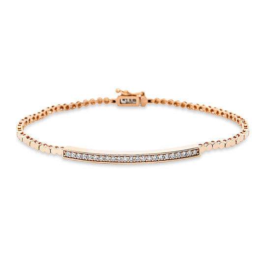 Bracelet 18 kt rose gold