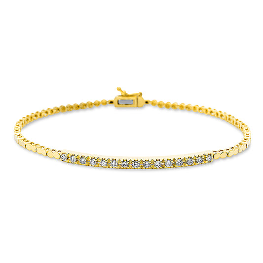 Bracelet 18 kt gold