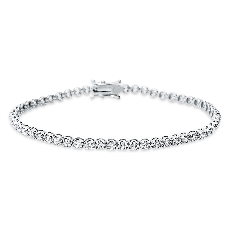 Armband 4er-Krappe 18 kt WG