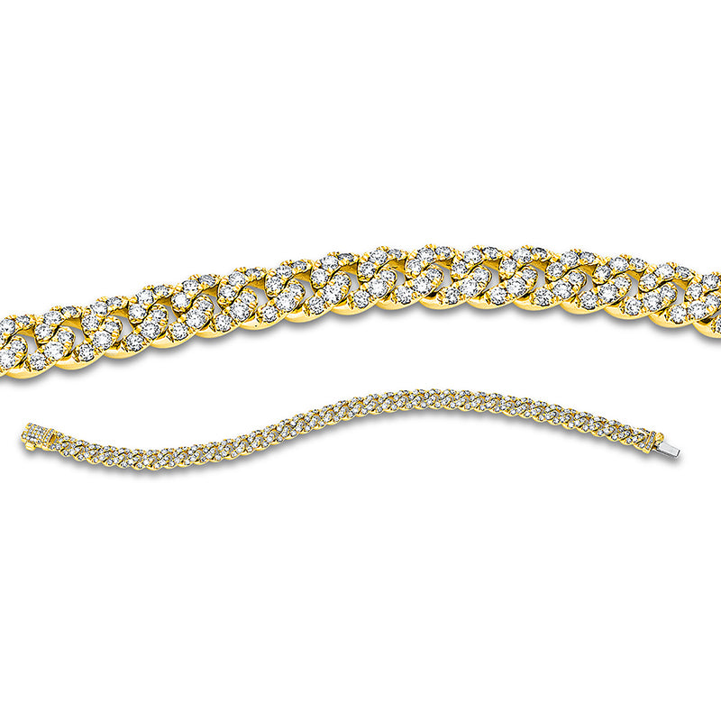 Bracelet 18 kt gold