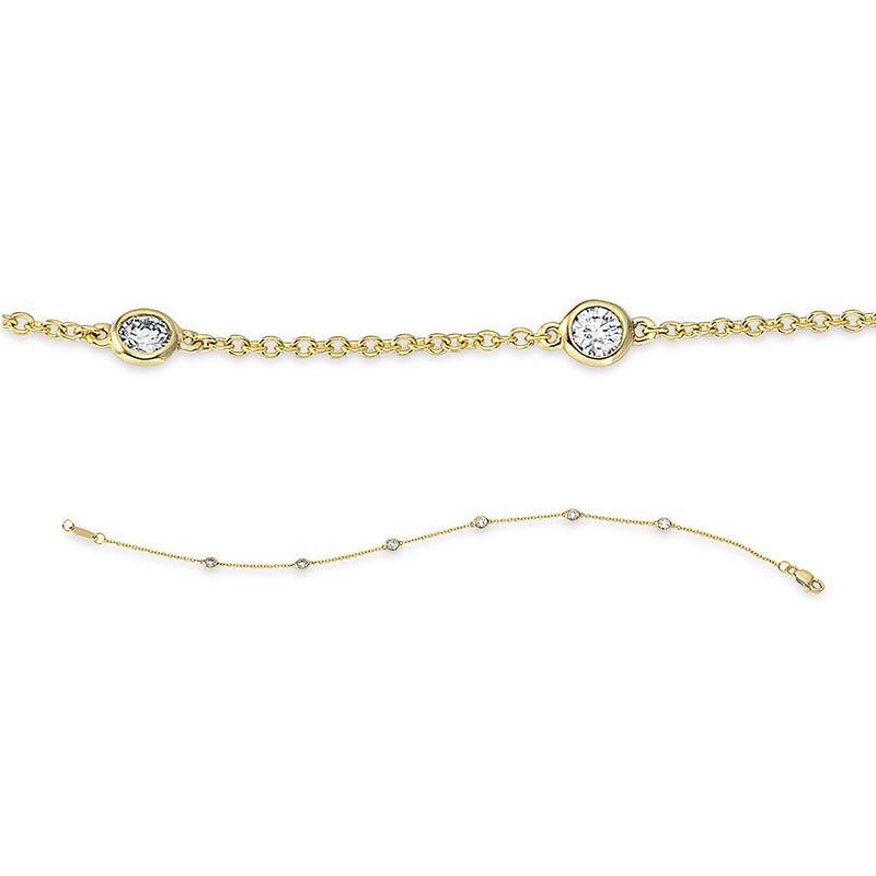 Bracelet 18 kt gold