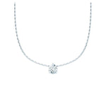 [RU-1580] Collier Weißgold 585